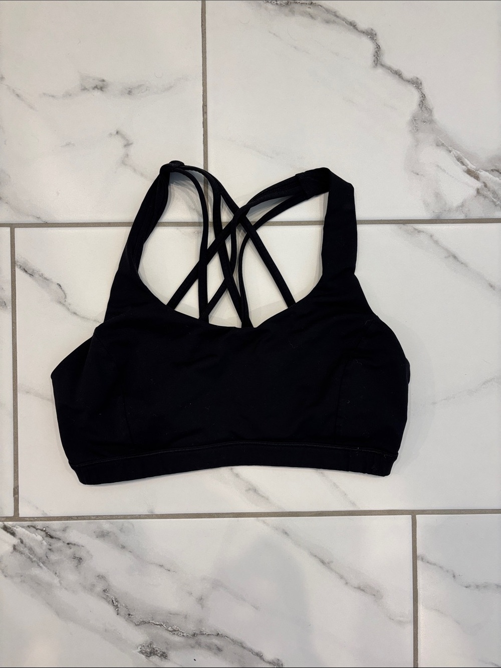 Lululemon Free to be Serene, EUC, size 8, black
